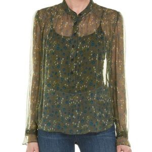 Rag & Bone Susan Silk Blouse Size XS